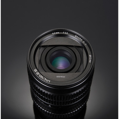 Venus Optics Laowa 60mm f/2.8 2X Ultra-Macro Lens for Canon EF