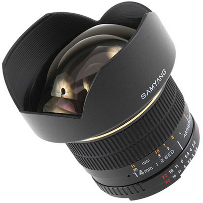 Samyang 14mm f2.8 ED AS IF UMC Lens - Nikon AE Fit