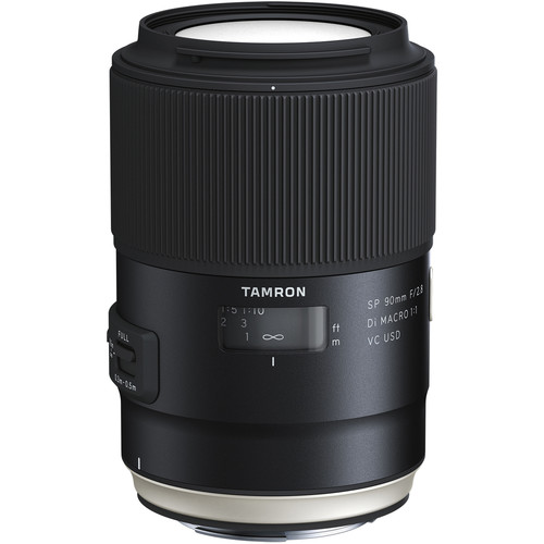 Tamron SP 90mm f/2.8 Di Macro 1:1 VC USD Lens for Nikon