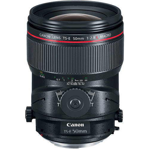 Canon TSE TS-E 50mm f/2.8L Macro Tilt-Shift Lens