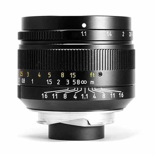 7artisans Photoelectric 50mm f/1.1 Lens for Leica M (Black)