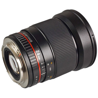 Samyang 24mm f1.4 ED AS IF UMC Lens - Nikon AE Fit