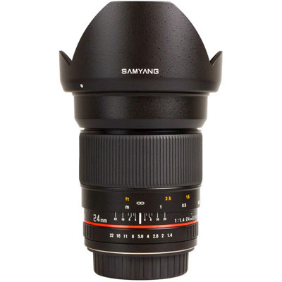 Samyang 24mm f1.4 ED AS IF UMC Lens - Canon Fit