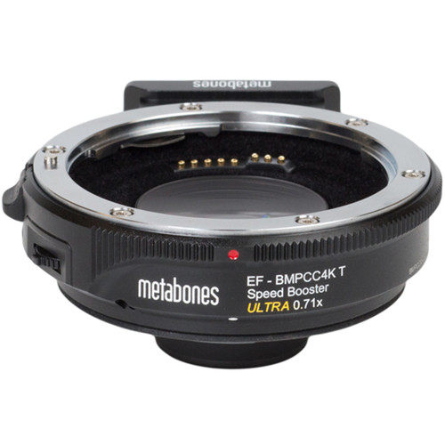 Metabones T Speed Booster ULTRA 0.71x Adapter for Canon EF Lens to BMPCC 4K Camera