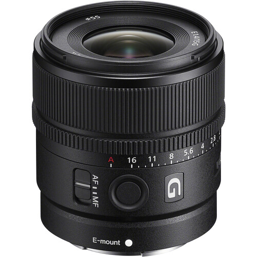 Sony E 15mm f/1.4 G Lens SEL15F14G