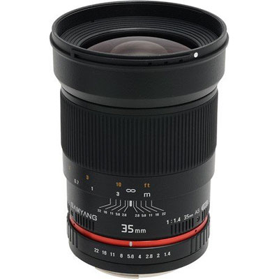 Samyang 35mm f1.4 AS UMC Lens - Canon Fit