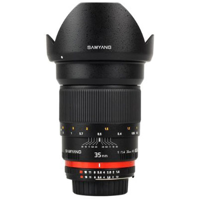 Samyang 35mm f1.4 AS UMC Lens - Canon Fit