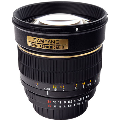 Samyang 85mm f1.4 IF MC Lens - Nikon Fit