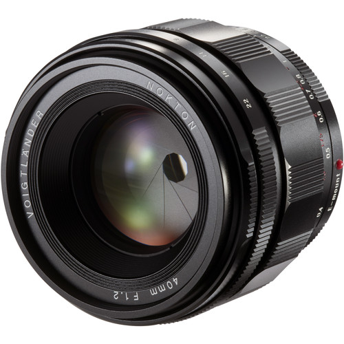 Voigtlander 40mm f/1.2 Nokton Aspherical Lens for Sony E Mount