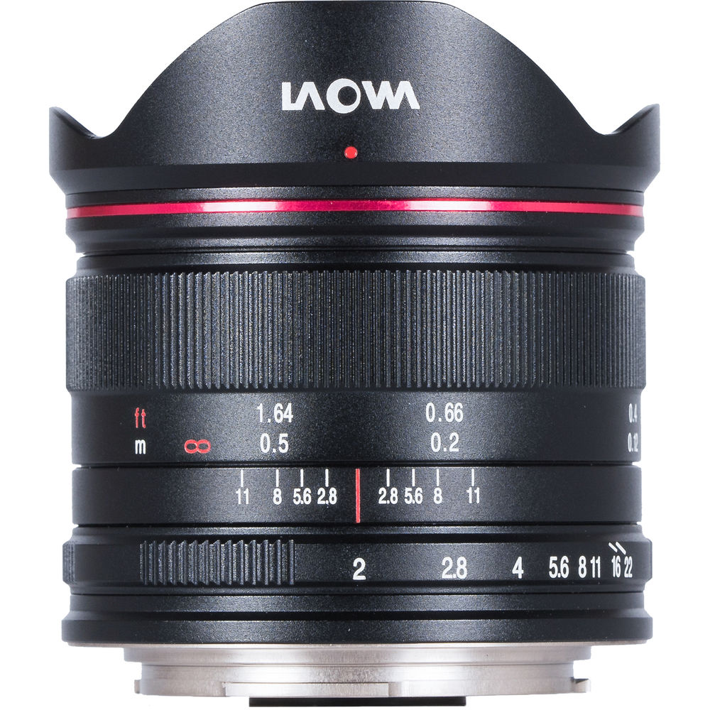Venus Optics Laowa 7.5mm f/2 MFT Lens for Micro Four Thirds (Ultra-Light Version, Black)