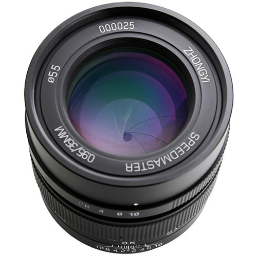 Mitakon Zhongyi Speedmaster 35mm f/0.95 II Lens for Sony E (Black)